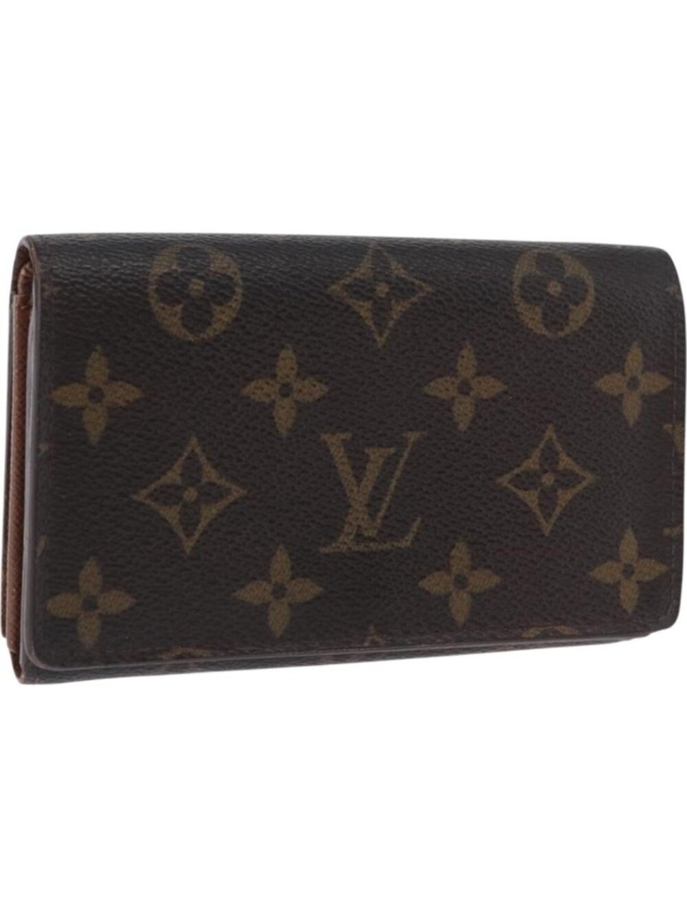 LOUIS VUITTON Monogram Porte Monnaie Billets Tresor Wallet M61730
